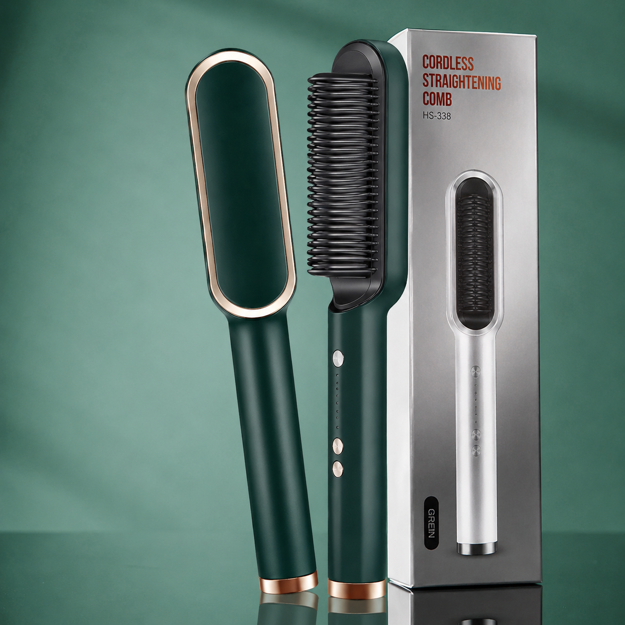 Fast Hair Straightening Comb Electric Hot Brush