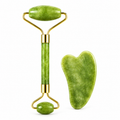 Face Jade Roller With Gua Sha